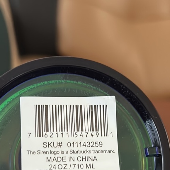 STARBUCKS TUMBLER 24OZ.STAY WEIRD UNISEX nwt - Picture 5 of 12